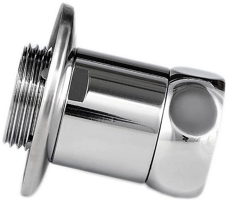Соединитель Aquasfera 9202 1″ Ду25 Ру16 для полотенцесушителя корпус - латунь хромированная,прямой с отражателем